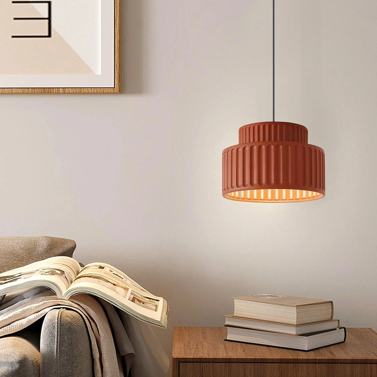 Bauhaus Simple Modern Resin Pendant Lamp -  - #tag1#