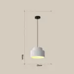 Bauhaus Simple Modern Resin Pendant Lamp tag1