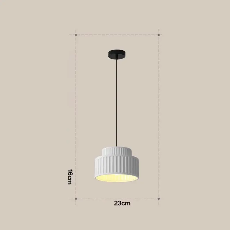 Bauhaus Simple Modern Resin Pendant Lamp tag1