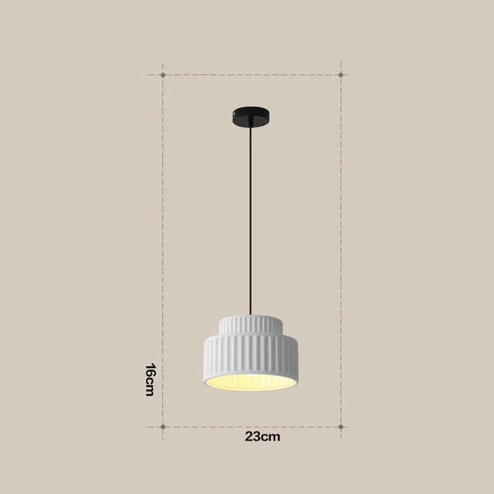 Bauhaus Simple Modern Resin Pendant Lamp -  - #tag1#