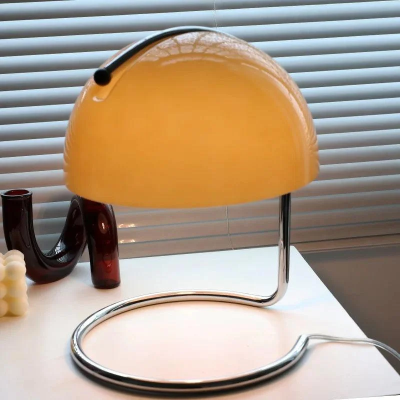 Bauhaus Style Mushroom Candle Warmer Lamp -