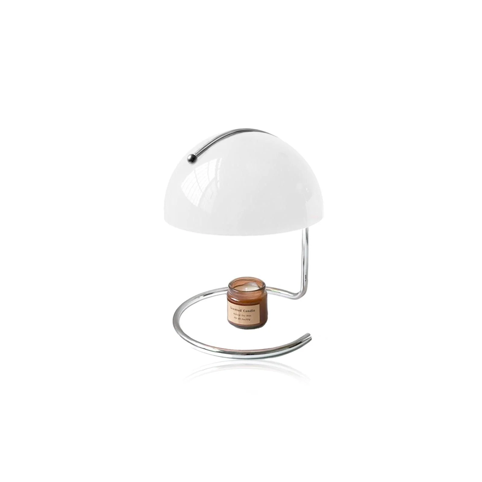 Bauhaus Style Mushroom Candle Warmer Lamp -