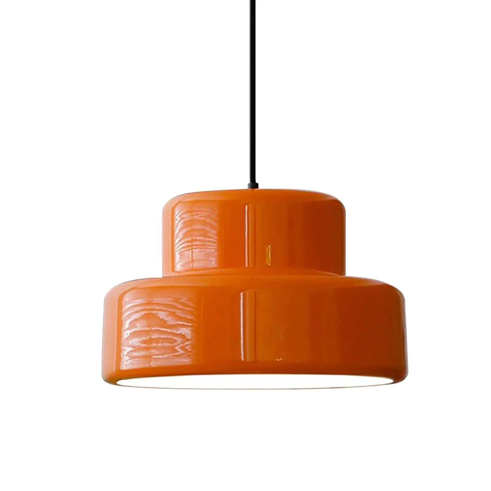 Bauhaus Vintage Orange Pendant Lamp for Dining Room -  - #tag1#