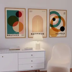 Bauhaus Vintage set of three