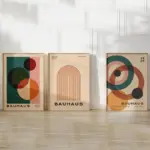 Bauhaus Vintage set of three tag1