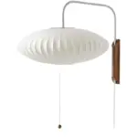 Bauhaus White Silk Wall Lamp tag1