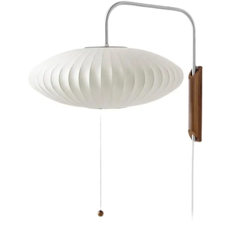 Bauhaus White Silk Wall Lamp tag1