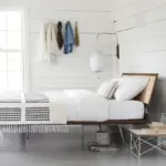 Bauhaus White Silk Wall Lamp tag1