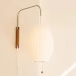Bauhaus White Silk Wall Lamp tag1