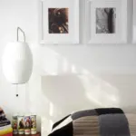 Bauhaus White Silk Wall Lamp tag1