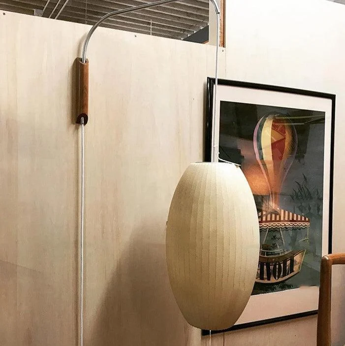 Bauhaus White Silk Wall Lamp -  - #tag1#