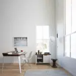 Bauhaus White Silk Wall Lamp tag1