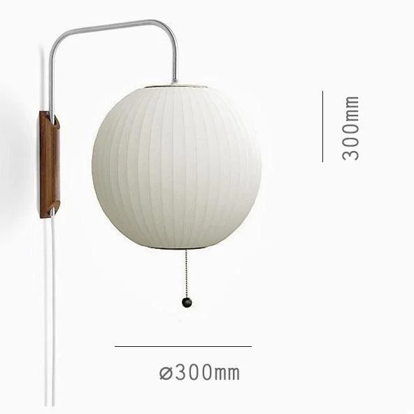 Bauhaus White Silk Wall Lamp -  - #tag1#