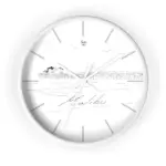 BeachWalk Beach Promenade Wall Clock tag1