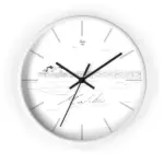BeachWalk Beach Promenade Wall Clock tag1