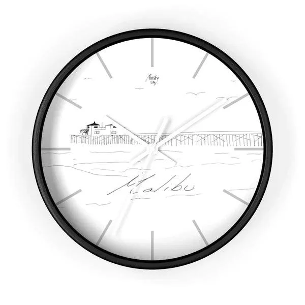 BeachWalk - Beach Promenade Wall Clock -  - #tag1#