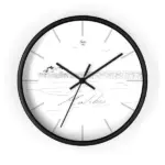 BeachWalk Beach Promenade Wall Clock tag1