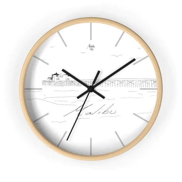 BeachWalk - Beach Promenade Wall Clock -  - #tag1#