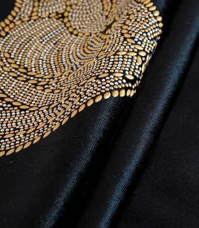 Beaded Horse Head Velvet Cushion Cover with Tassels -  - #tag1#