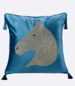 Beaded_Horse_Head_Velvet_Cushion_Cover_with_Tassels_-_-_tag1_-4147172 Beaded Horse Head Velvet Cushion Cover with Tassels tag1