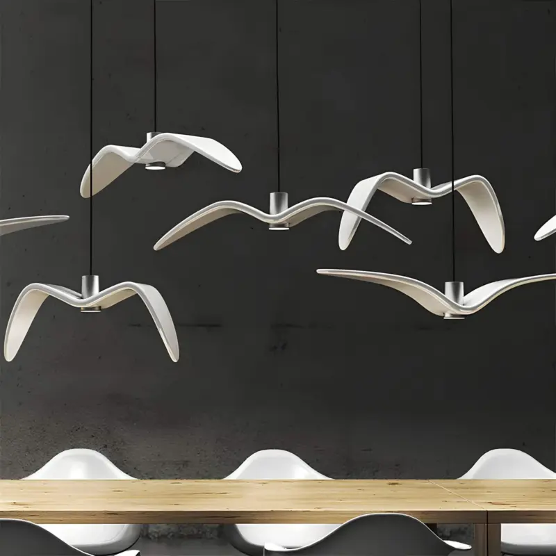 BeakBrilliance DesignVogellampe EinzigartigeTischleuchteimNatur Design3xlumina