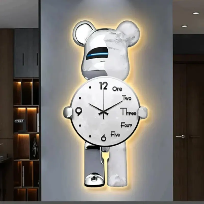 BearClock Brilliant cartoon bear bell