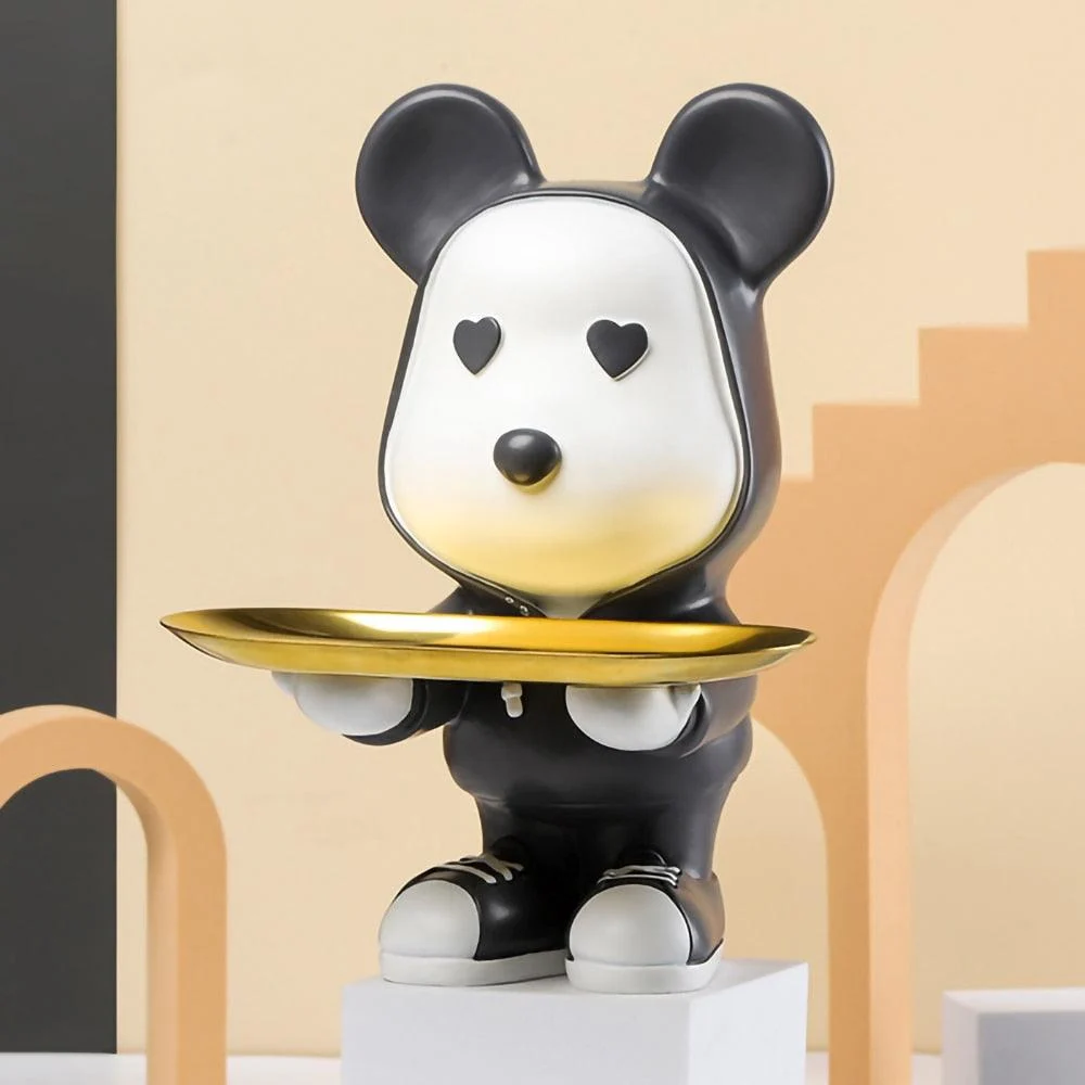 Bear Clown Golden Tray -  - #tag1#