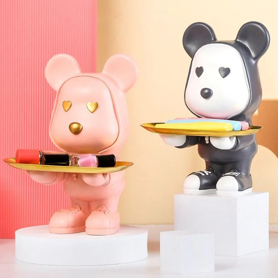 Bear Clown Golden Tray -  - #tag1#