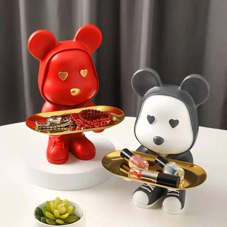 Bear Clown Golden Tray -  - #tag1#