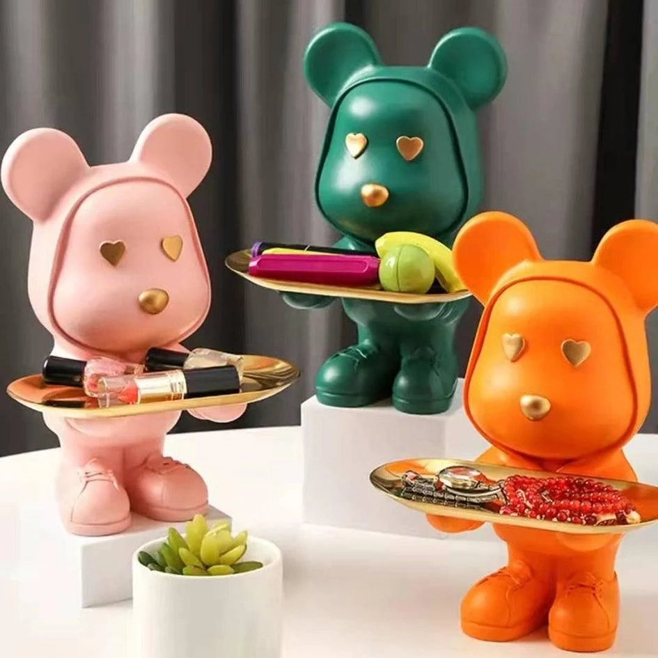 Bear Clown Golden Tray -  - #tag1#