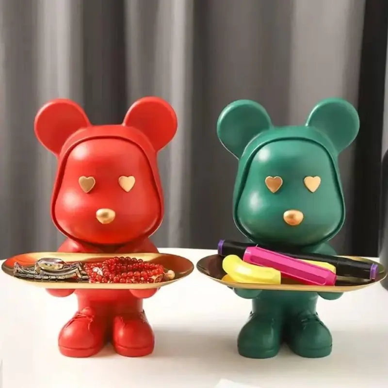 Bear Clown Golden Tray tag1