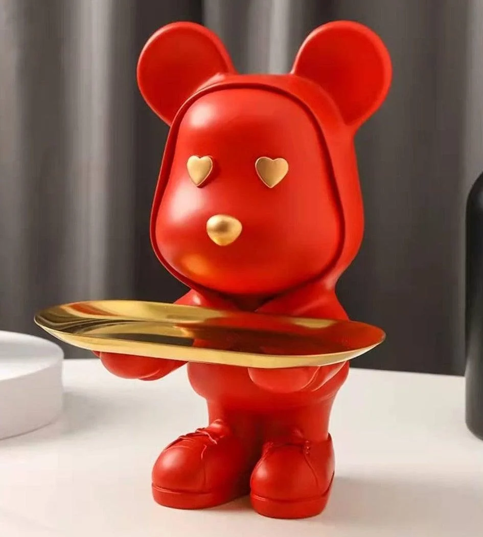 Bear Clown Golden Tray -  - #tag1#