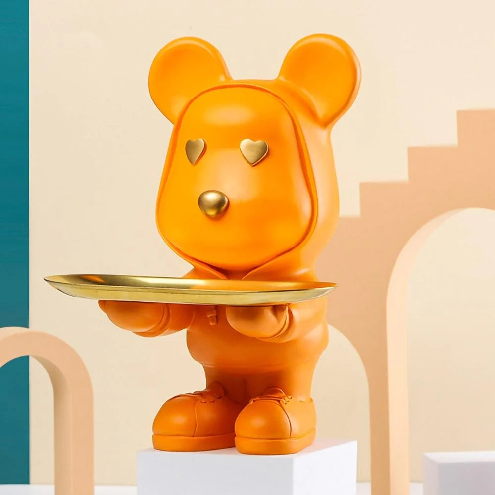 Bear Clown Golden Tray -  - #tag1#