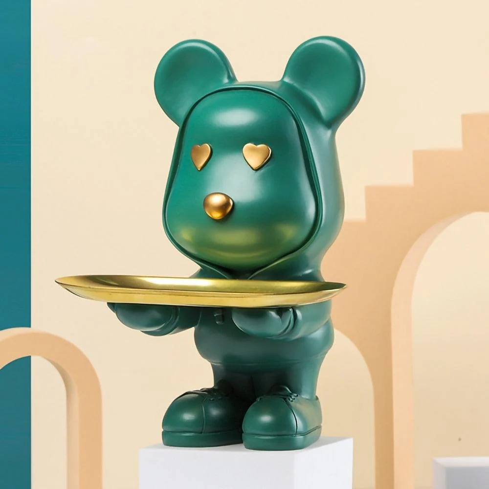Bear Clown Golden Tray -  - #tag1#