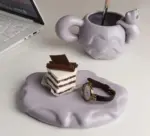 Bear Cub Mug Saucer Set