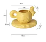 Bear Cub Mug Saucer Set