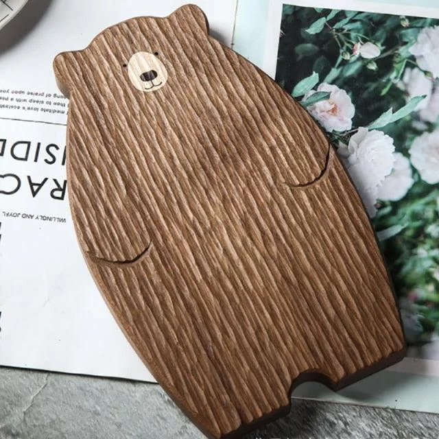 Bear Shaped Cutting Board -