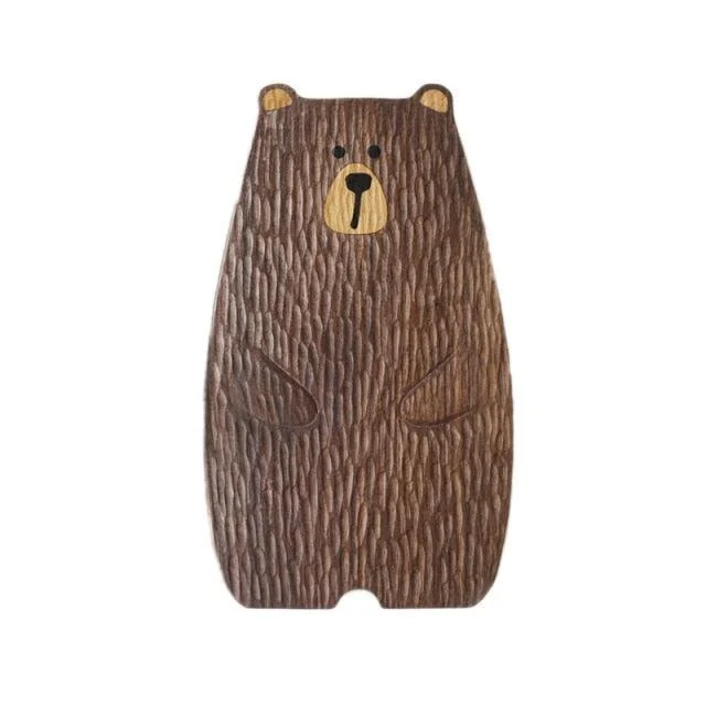 Bear Shaped Cutting Board -