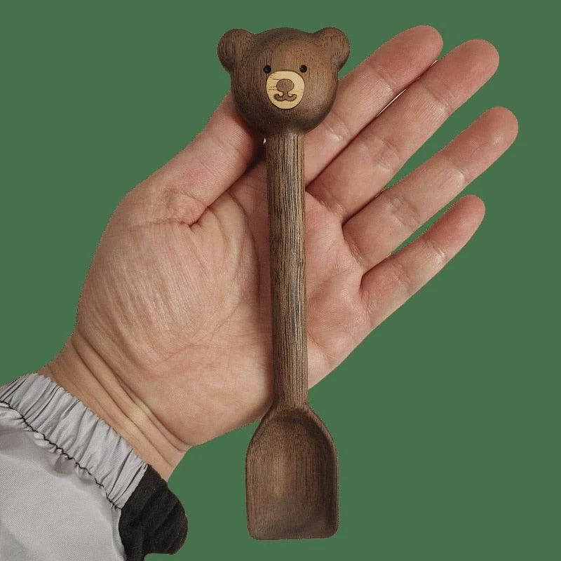 Bear Wooden Spoon -