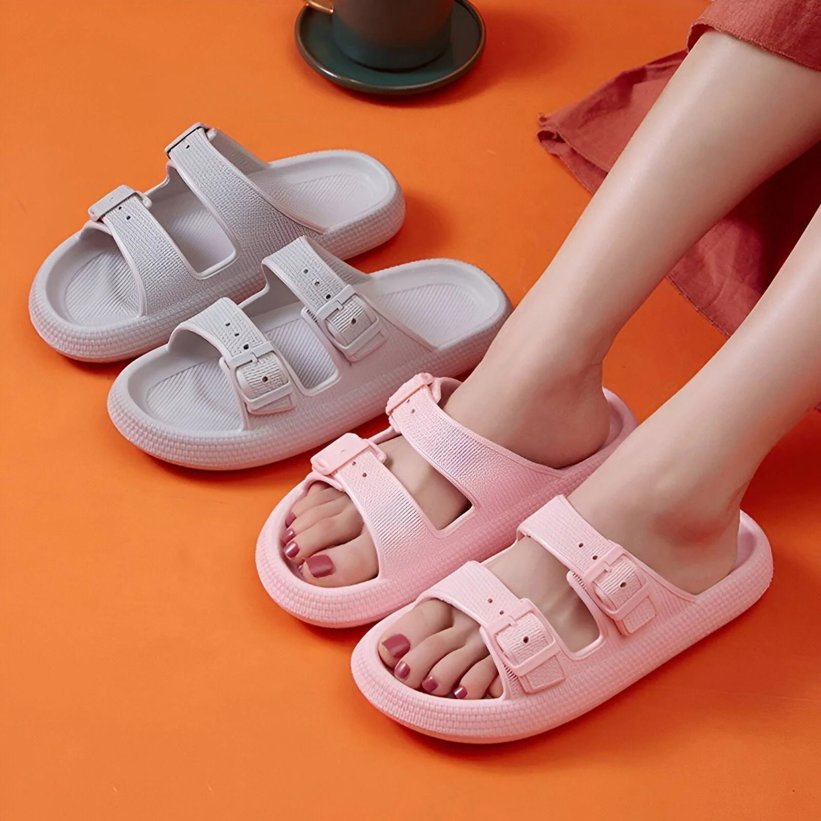 Beatrix - Ergonomic, buckle-free cloud slippers -  - #tag1#