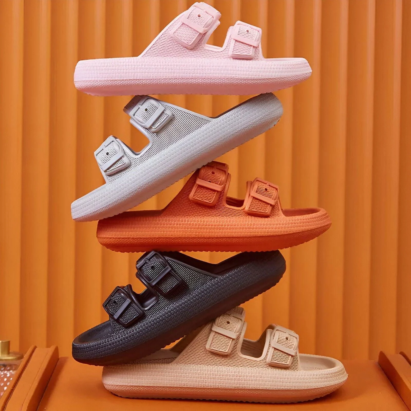 Beatrix - Ergonomic, buckle-free cloud slippers -  - #tag1#