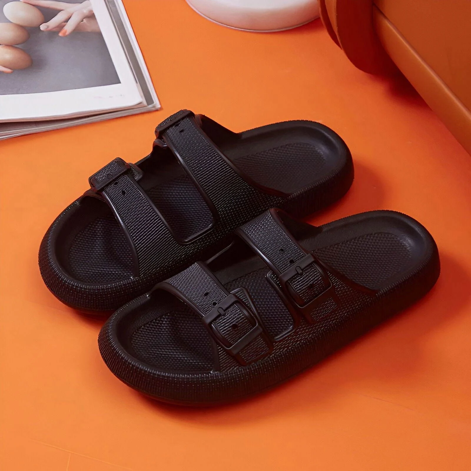 Beatrix - Ergonomic, buckle-free cloud slippers -  - #tag1#