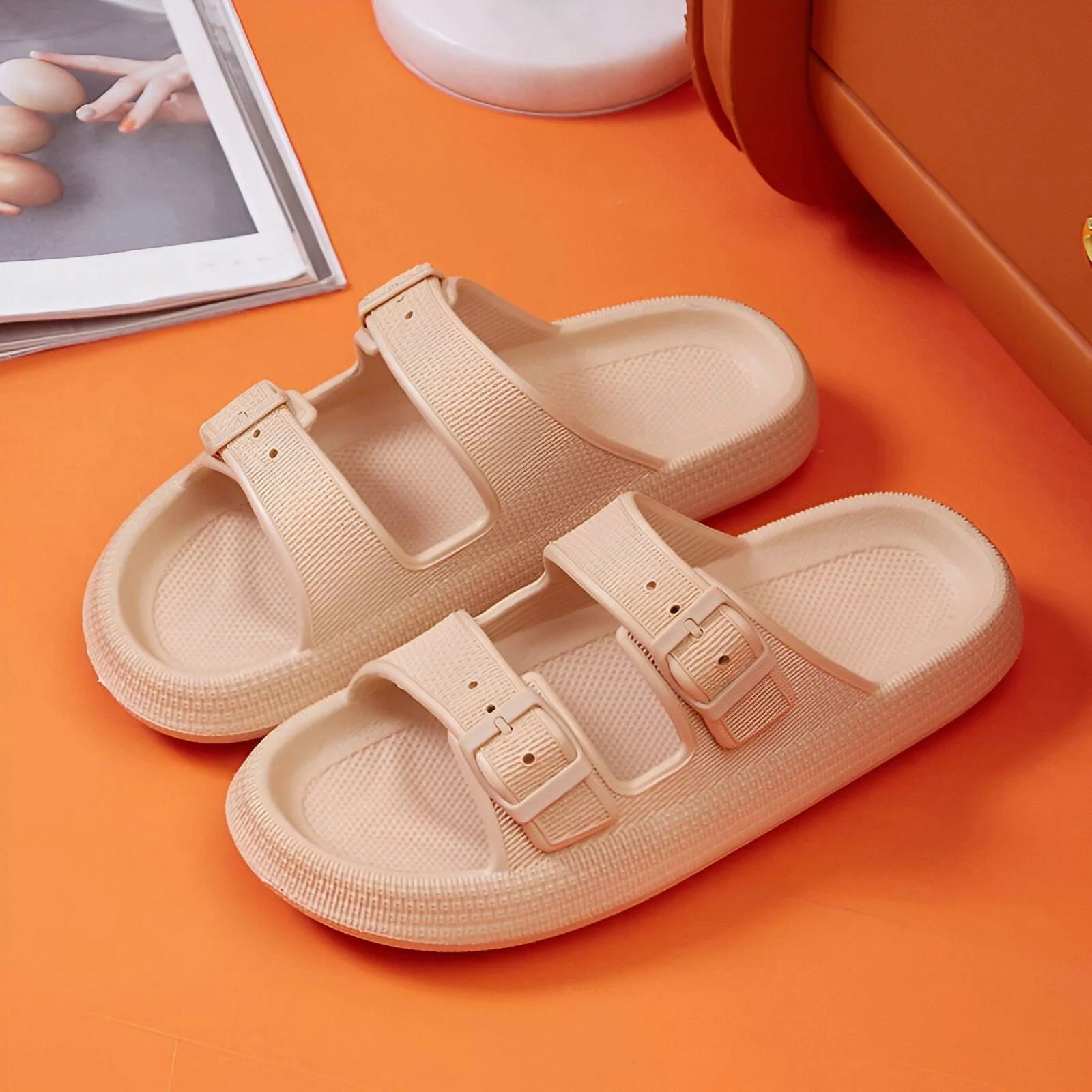 Beatrix - Ergonomic, buckle-free cloud slippers -  - #tag1#