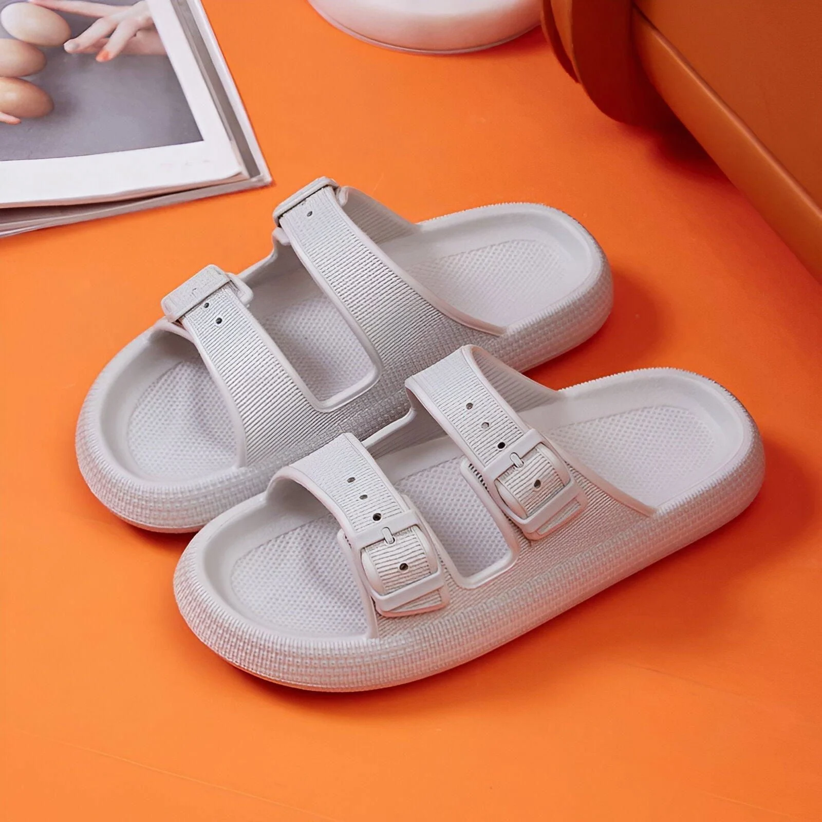 Beatrix - Ergonomic, buckle-free cloud slippers -  - #tag1#