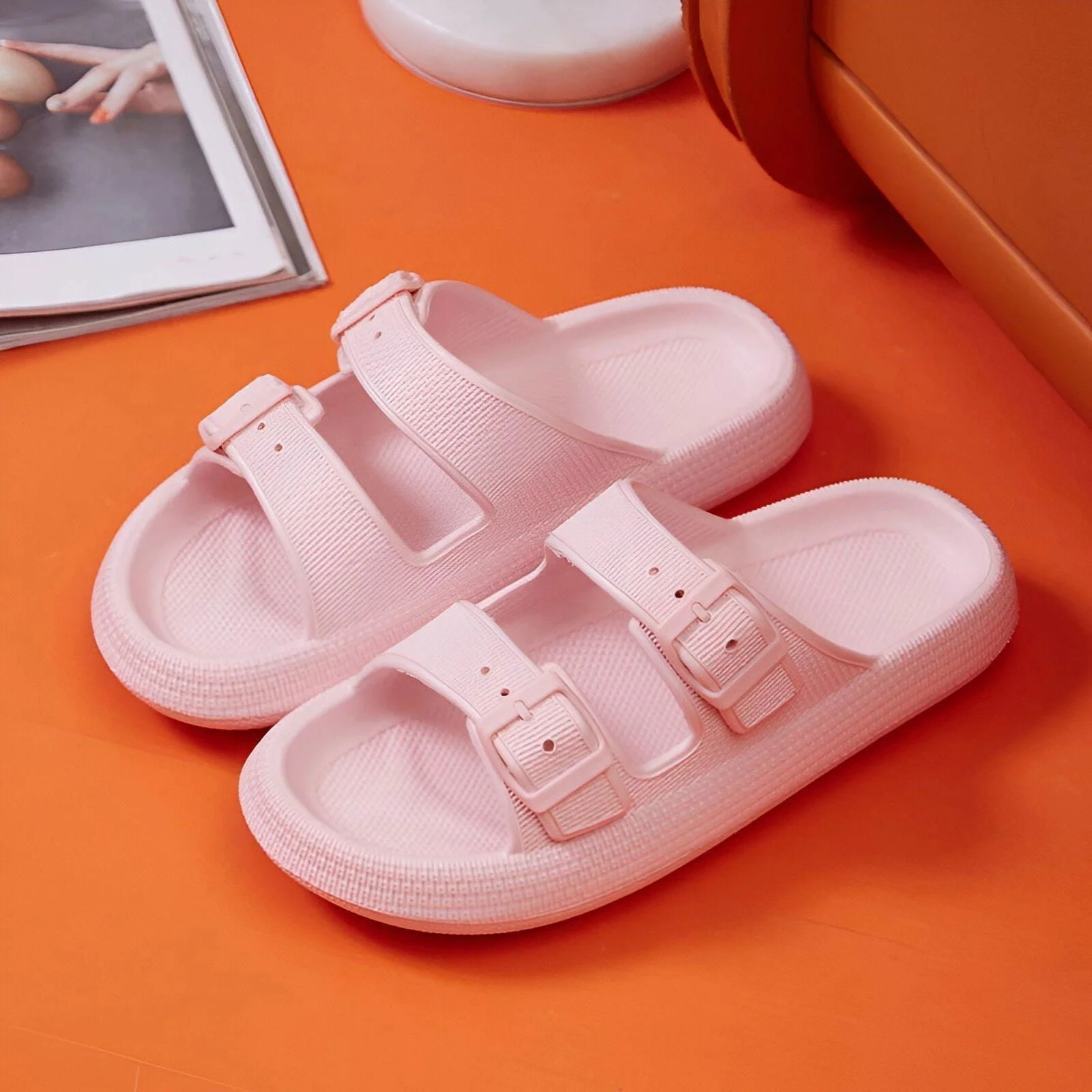 Beatrix - Ergonomic, buckle-free cloud slippers -  - #tag1#