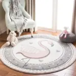 Beautiful Round Kids Rug tag1