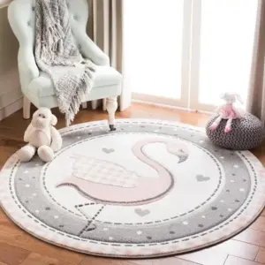 Beautiful Round Kids Rug