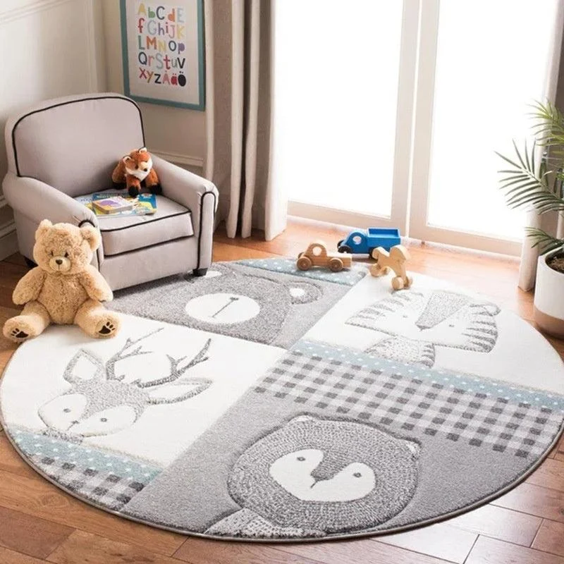 Beautiful Round Kids Rug -  - #tag1#