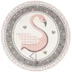 Beautiful Round Kids Rug tag1