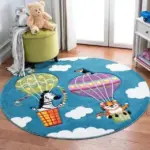 Beautiful Round Kids Rug tag1